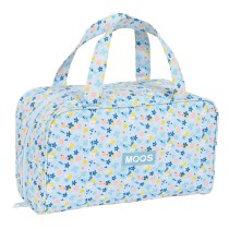 Trousse de Toilette Moos Lovely Bleu clair (31 x 14 x 19 cm)