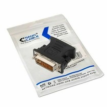 DVI 24+5/VGA HDB 15-Konvertierer NANOCABLE ADAPTADOR DVI 24+5/M-VGA HDB15/H Schwarz