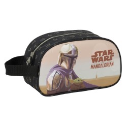 School Toilet Bag The Mandalorian This is the way Black 26 x 15 x 12 cm