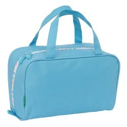 School Toilet Bag Benetton Spring Sky blue 31 x 14 x 19 cm