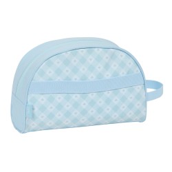 School Toilet Bag Glow Lab Cisnes Light Blue 28 x 18 x 10 cm