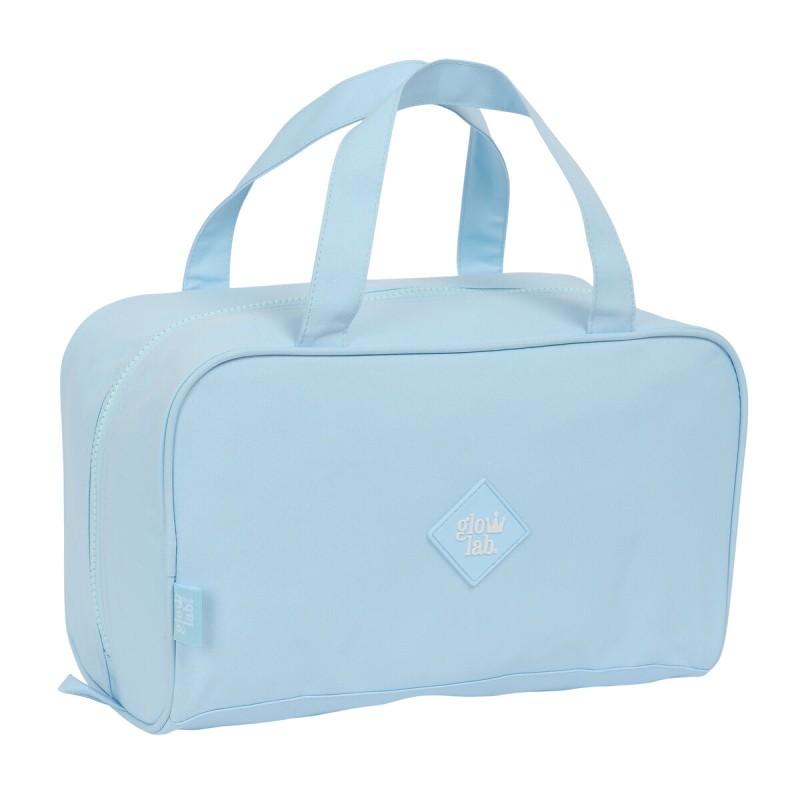 Trousse de Toilette Glow Lab Cisnes Bleu clair 31 x 14 x 19 cm