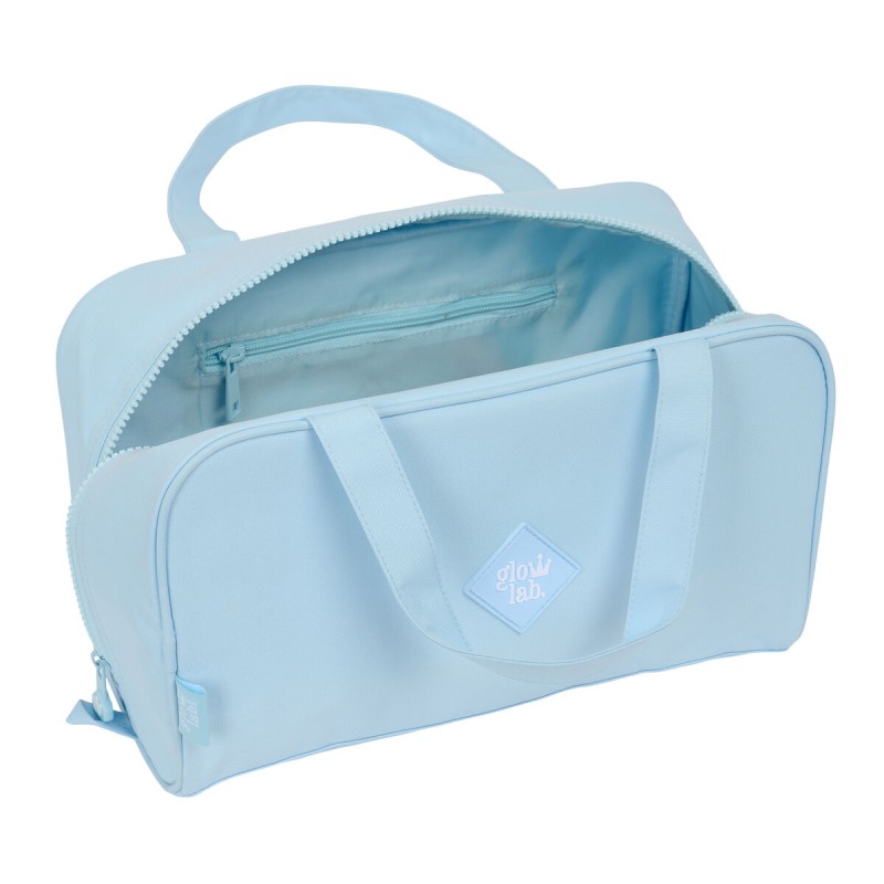 Trousse de Toilette Glow Lab Cisnes Bleu clair 31 x 14 x 19 cm