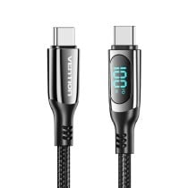 Câble USB Vention TAYBAV 1,2 m Noir (1 Unité)