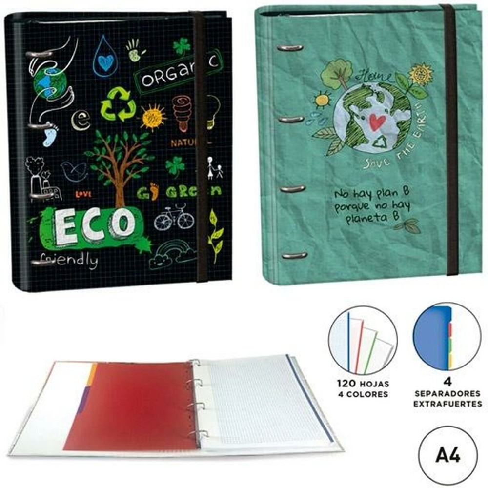 Ring binder SENFORT Ecology 120 Sheets Multicolour A4