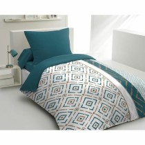 Bettdeckenbezug HOME LINGE PASSION Ethno Blau 140 x 200 cm