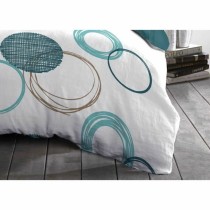 Nordic cover HOME LINGE PASSION Green Circles 240 x 260 cm