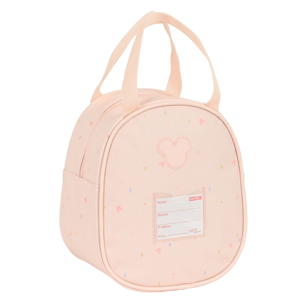 Sac glacière goûter Minnie Mouse 19 x 22 x 14 cm Rose