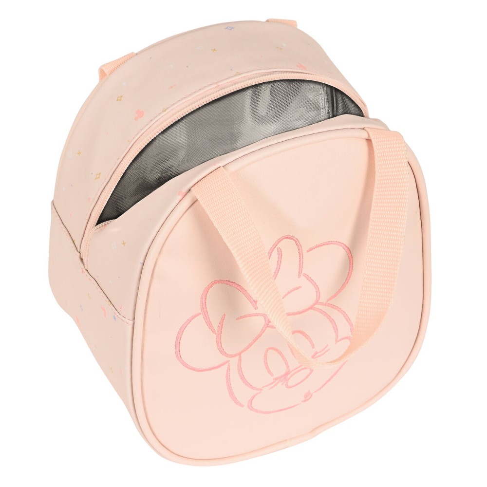 Sac glacière goûter Minnie Mouse 19 x 22 x 14 cm Rose