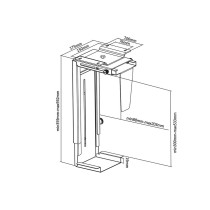 Notebook Stand MacLean MC-713B Metal