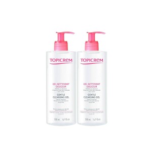 Gel nettoyant Topicrem Dúo 2 x 500 ml 2 Unités