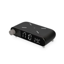 Alarm Clock KSIX Wireless loading Black