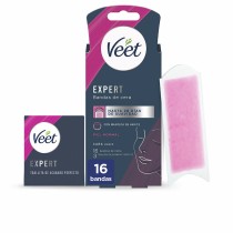 Bandes Épilatoire Faciales Veet Expert (16 Unités)