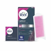 Bandes Épilatoire Corporelles Veet Expert Aisselles (16 Unités)