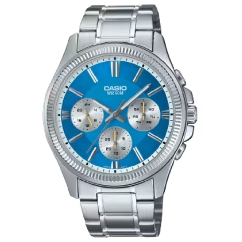 Montre Homme Casio DAY DATE MULTIFUNCTION - LIGHT BLUE