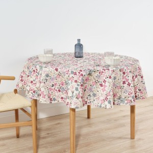 Nappe antitache Belum 0120-52 Multicouleur Ø 180 cm Fleurs