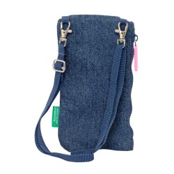 Geldbeutel Benetton Denim Mobile Tasche Blau