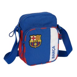 Sac à Bandoulière F.C. Barcelona Bleu Bordeaux 16 x 22 x 6 cm