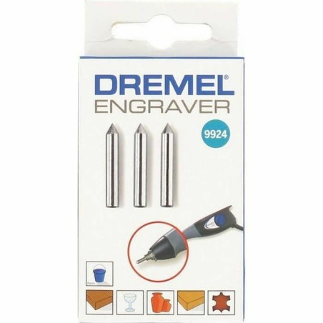 Kit de fraises multiusages Dremel 9924 (3 Unités)