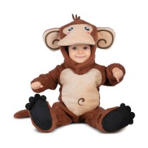 Costume for Babies My Other Me Beige Brown Monkey (4 Pieces)