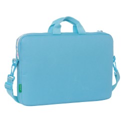 Housse pour ordinateur portable Benetton Spring Celeste 40 x 27 x 4 cm