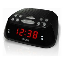 Radio-réveil Haeger RA-06B.005B Noir