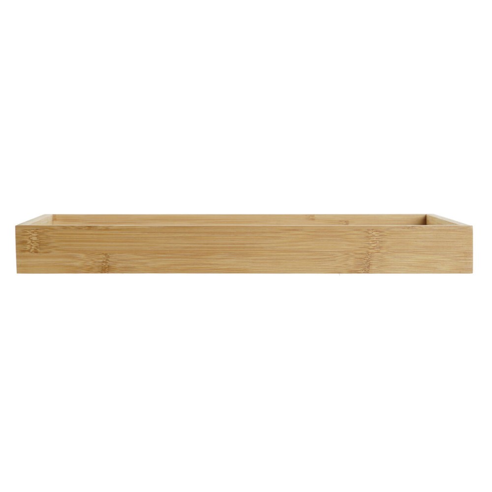 Tray DKD Home Decor Natural Bamboo 43 x 27 x 4,5 cm