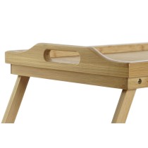 Klapptablett für das Bett DKD Home Decor Bambus 64 x 30 x 24 cm