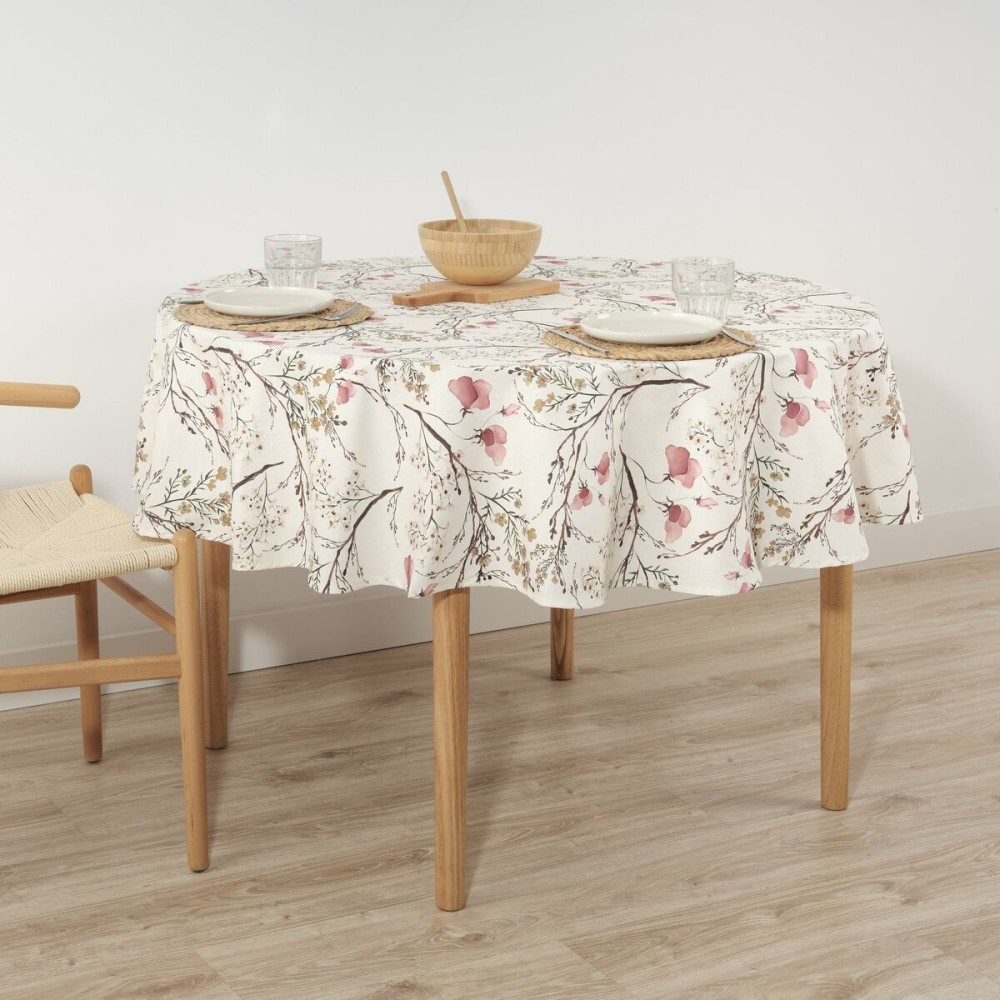 Nappe antitache Belum 0120-342 Multicouleur Ø 180 cm Fleurs