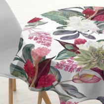 Stain-proof tablecloth Belum 0318-105 Multicolour Ø 100 cm Flowers