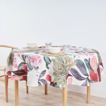 Stain-proof tablecloth Belum 0318-105 Multicolour Ø 100 cm Flowers