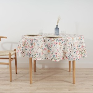 Nappe enduite antitache Belum 0120-341 Multicouleur Ø 100 cm