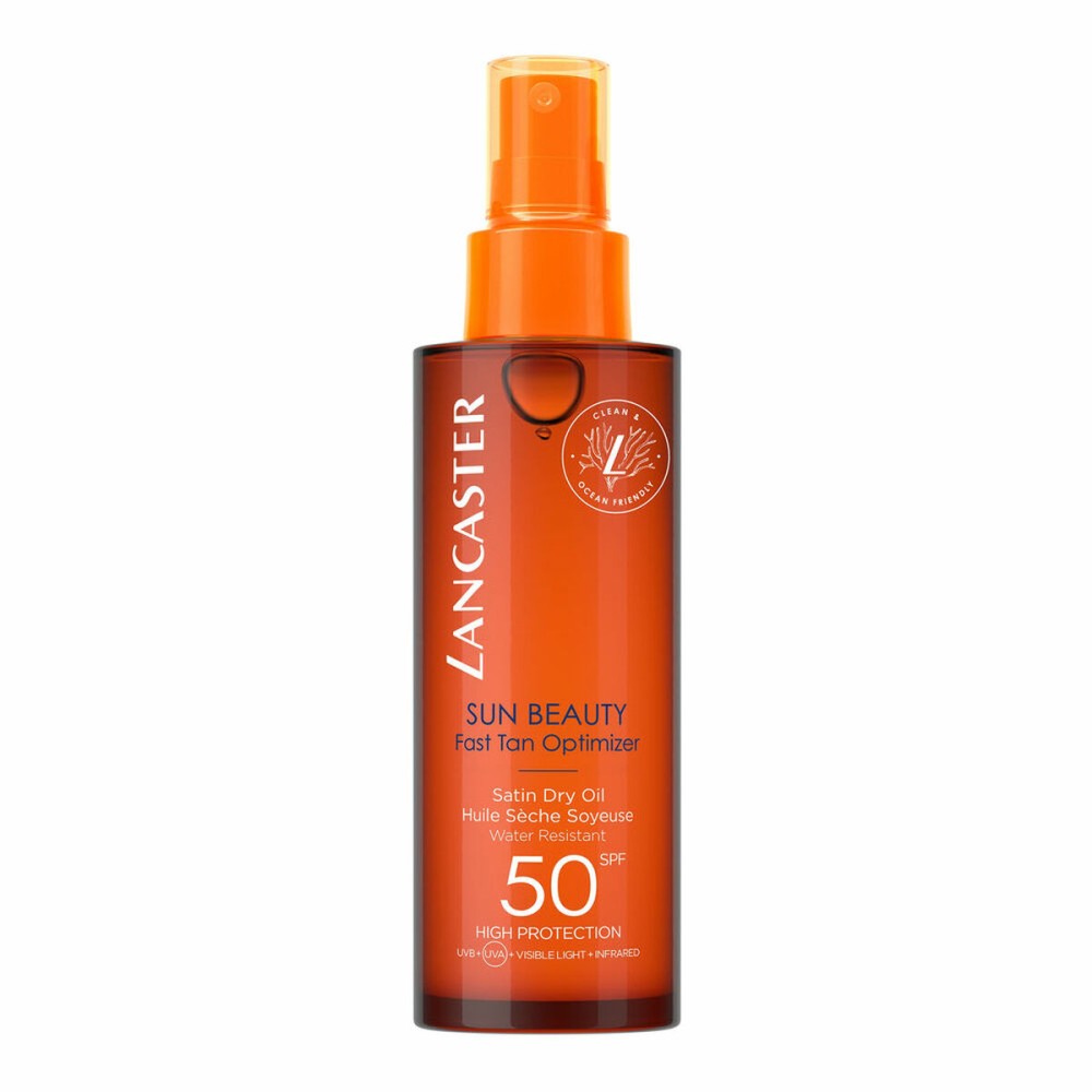 Huile Solaire Lancaster Sun Beauty Fast Tan SPF50 (150 ml)