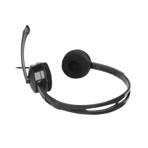 Headphones with Microphone Natec NSL-1295 Black (Refurbished B)