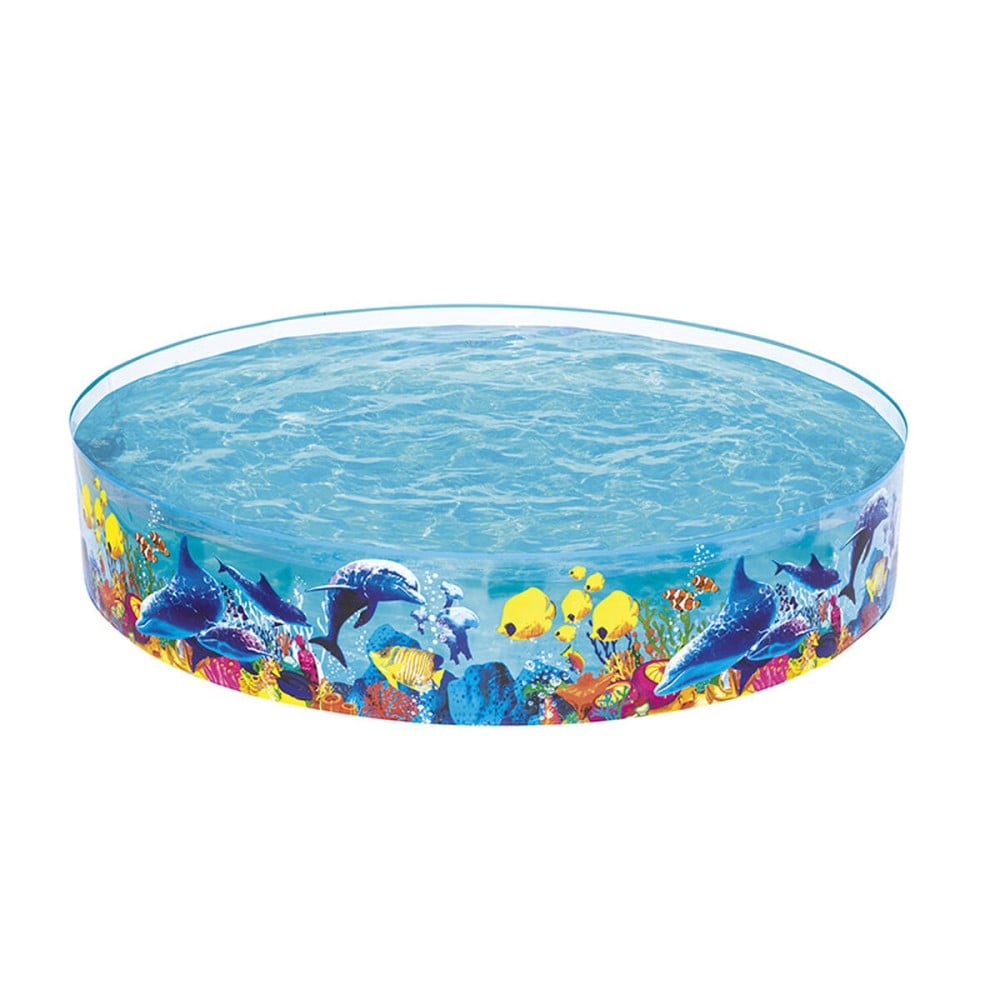 Bestway Starre Kinder-PVC-Pool Marina 244x46 cm +3 Jahre Garten 55031