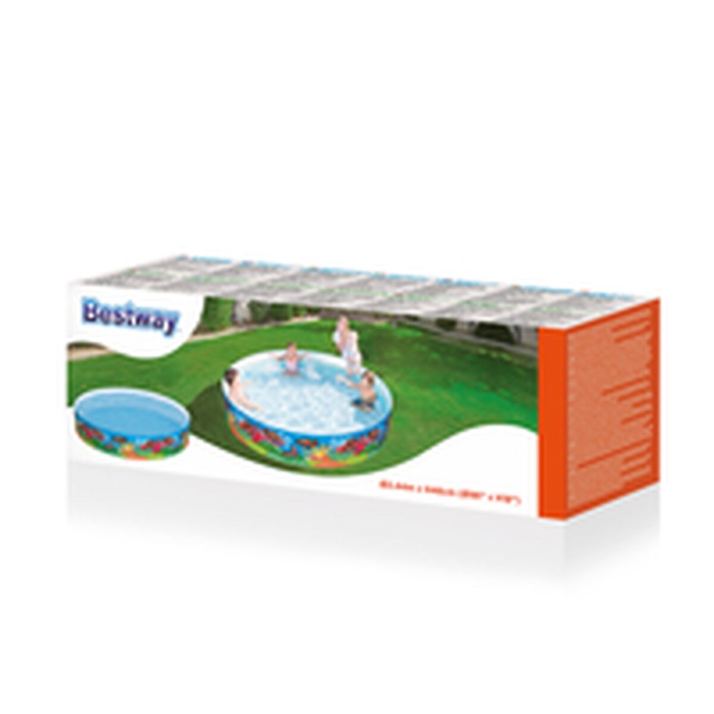 Bestway Piscine Rigide Infantile PVC Marine 244x46 cm +3 Ans Jardin 55031