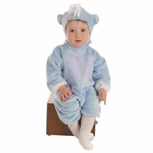 Verkleidung für Babys Blau Plüschbär (3 Stücke)