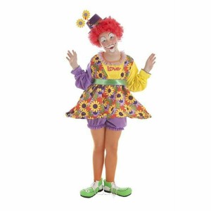 Déguisement pour Enfants Love Clown (4 Pièces)