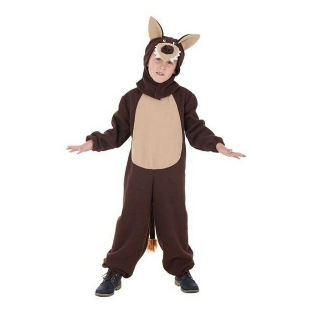 Costume for Children 3007-5 Ferocious Wolf Brown (2 Pieces)