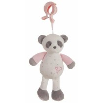 Rassel Activity Pandaknochen Rosa 25cm