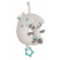 Hochet musical Baby Panda Bleu 25 cm Lune