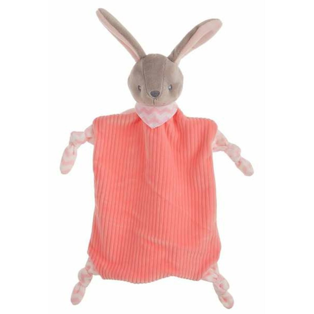 Doudou Lapin Rose 29 x 29 cm