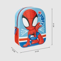 Kinderrucksack 3D Spidey Blau Rot 25 x 31 x 1 cm