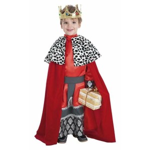 Costume for Children Wizard King Gaspar 3-5 years Red