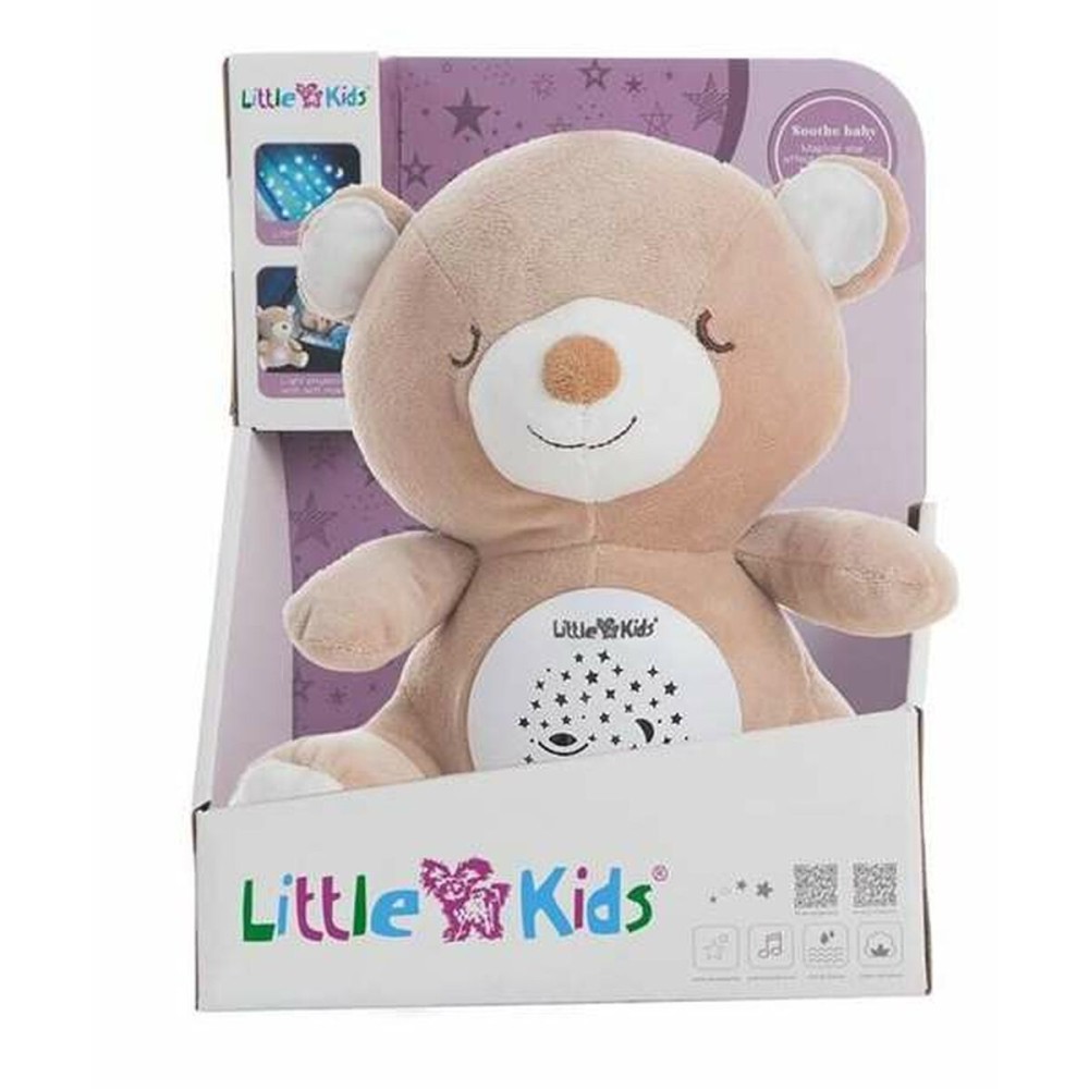 Teddy Bear Projector Sound Lights 25 cm