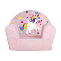 Child's Armchair Light Pink Unicorn