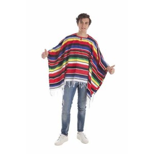 Verkleidung für Erwachsene Monterrey Poncho L