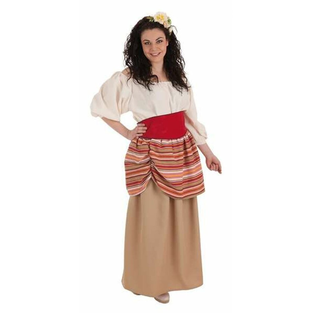 Costume for Adults Carlota Medieval peasant woman L (4 Pieces)