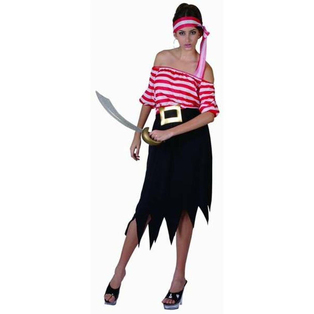 Déguisement pour Adultes Femme pirate M/L (2 Pièces)