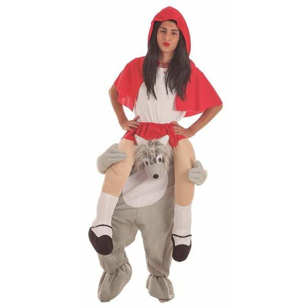 Déguisement pour Adultes Ride-On M/L Loup Féroce Chaperon Rouge